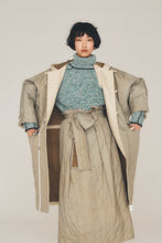 画像をギャラリービューアに読み込む, ウォッシュトキルティングモッズコート_brown