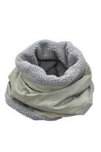画像をギャラリービューアに読み込む, ウォッシュトキルティングネックウォーマー_grey