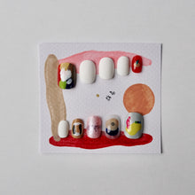 画像をギャラリービューアに読み込む, つめをぬるひと 辟易