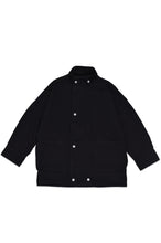 画像をギャラリービューアに読み込む, デニムスタンドカラーコート_black