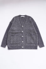 画像をギャラリービューアに読み込む, メランジニットカーディガン_charcoal grey