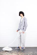 画像をギャラリービューアに読み込む, textile_スラントストライプパイル_grey