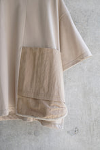 画像をギャラリービューアに読み込む, パネルプルオーバー_beige【limited item】