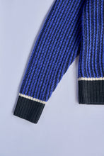 画像をギャラリービューアに読み込む, ストライプタートルニット_blue
