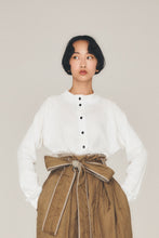 画像をギャラリービューアに読み込む, ハイネック2wayカーディガン_white