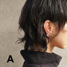 画像をギャラリービューアに読み込む, kuuma 氷の塊イヤーカフ (クリア)