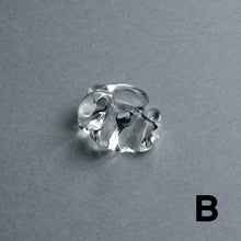 画像をギャラリービューアに読み込む, kuuma 氷の塊イヤーカフ (クリア)