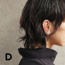 画像をギャラリービューアに読み込む, kuuma 氷の塊イヤーカフ (マット)