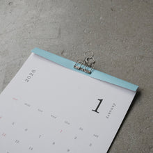 画像をギャラリービューアに読み込む, 2026年カレンダー