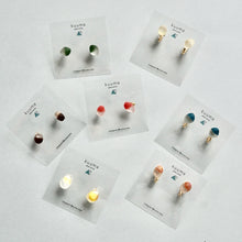 画像をギャラリービューアに読み込む, kuuma frosted glass ピアス/イヤリング