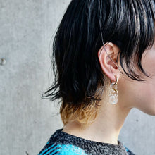 画像をギャラリービューアに読み込む, kuuma 金彩重なる4つの◯ピアス/イヤリング
