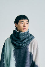 画像をギャラリービューアに読み込む, カンプリントネックウォーマー_charcoal grey