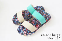 画像をギャラリービューアに読み込む, リサイクルラバーサンダル