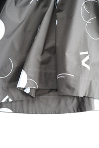 ピルエットスカート_charcoal grey