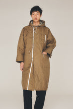 画像をギャラリービューアに読み込む, ウォッシュトキルティングモッズコート_brown
