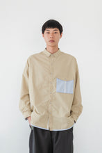 画像をギャラリービューアに読み込む, ラインシャツ_beige
