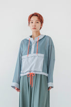 画像をギャラリービューアに読み込む, シアーパーカー_blue
