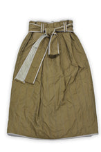 画像をギャラリービューアに読み込む, ウォッシュトキルティングスカート_brown
