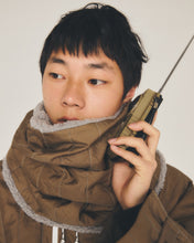 画像をギャラリービューアに読み込む, ウォッシュトキルティングネックウォーマー_brown
