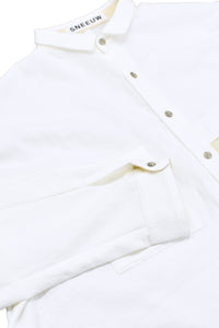 エンベロープシャツ_white