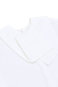 レターカラーブラウス_white