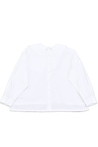 レターカラーブラウス_white