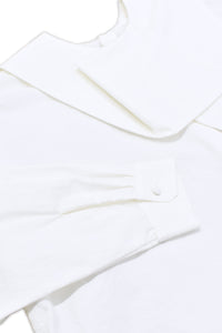 レターカラーブラウス_white