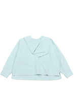 画像をギャラリービューアに読み込む, レターカラーブラウス_mint green
