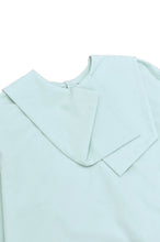 画像をギャラリービューアに読み込む, レターカラーブラウス_mint green
