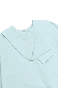 レターカラーブラウス_mint green