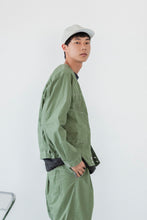 画像をギャラリービューアに読み込む, ノーカラーブルゾン_green
