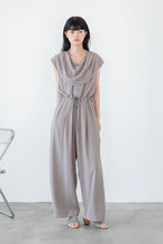 画像をギャラリービューアに読み込む, ツイストカラーオールインワン_greige
