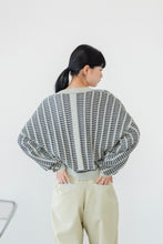 画像をギャラリービューアに読み込む, ウィンドウカーディガン_blue

