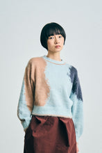 画像をギャラリービューアに読み込む, グラデーションニット_charcoal grey
