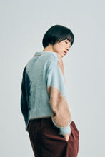 画像をギャラリービューアに読み込む, グラデーションニット_charcoal grey
