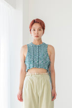 画像をギャラリービューアに読み込む, ニットノットベスト_green
