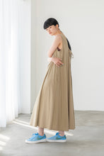 画像をギャラリービューアに読み込む, レースアップワンピース_beige
