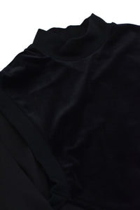 ダイヤルワンピース_black