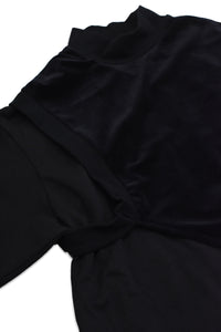 ダイヤルワンピース_black