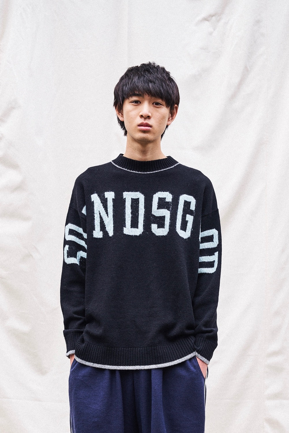soundsgoodニット_black – sneeuw_online store