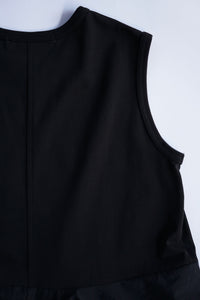 コクーンワンピース_black