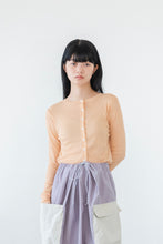 画像をギャラリービューアに読み込む, 2wayシアーカーディガン_orange
