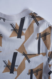コンポジションTシャツ_light grey