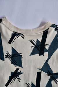 コンポジションTシャツ_beige