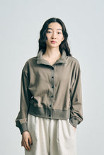 画像をギャラリービューアに読み込む, ハイネック2wayカーディガン_brown
