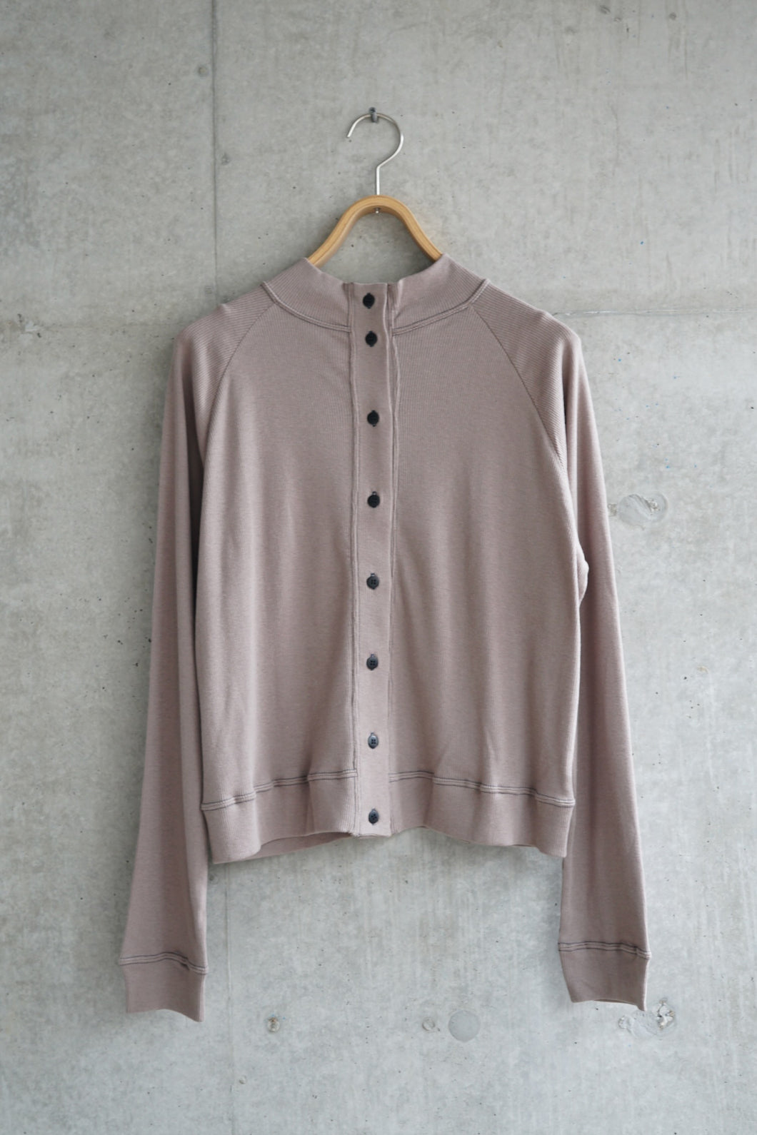 ハイネック2wayカーディガン_beige【limited item】