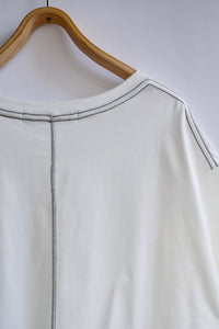 ステッチTシャツ _white