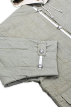 画像をギャラリービューアに読み込む, ウォッシュトキルティングモッズコート_grey
