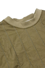 画像をギャラリービューアに読み込む, ウォッシュトキルティングプルオーバー_brown
