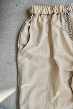 画像をギャラリービューアに読み込む, ナイロンワイドペインターパンツ_beige
